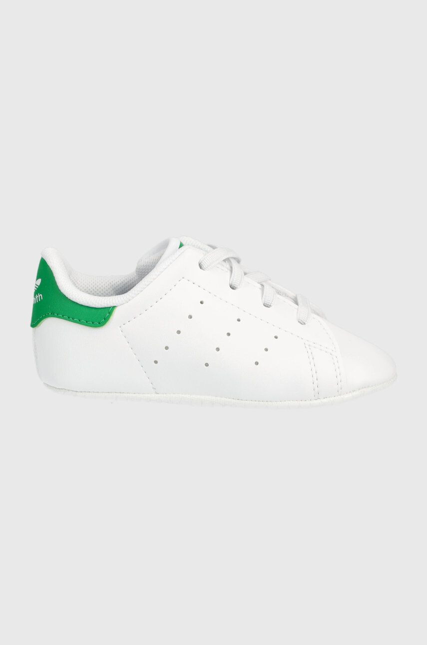 adidas Originals sneakers pentru copii Stan Smith culoarea alb - Pled.ro