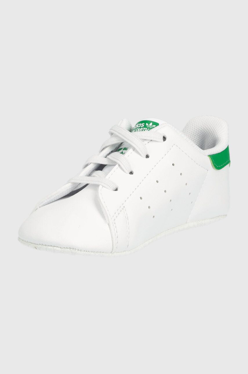 adidas Originals sneakers pentru copii Stan Smith culoarea alb - Pled.ro