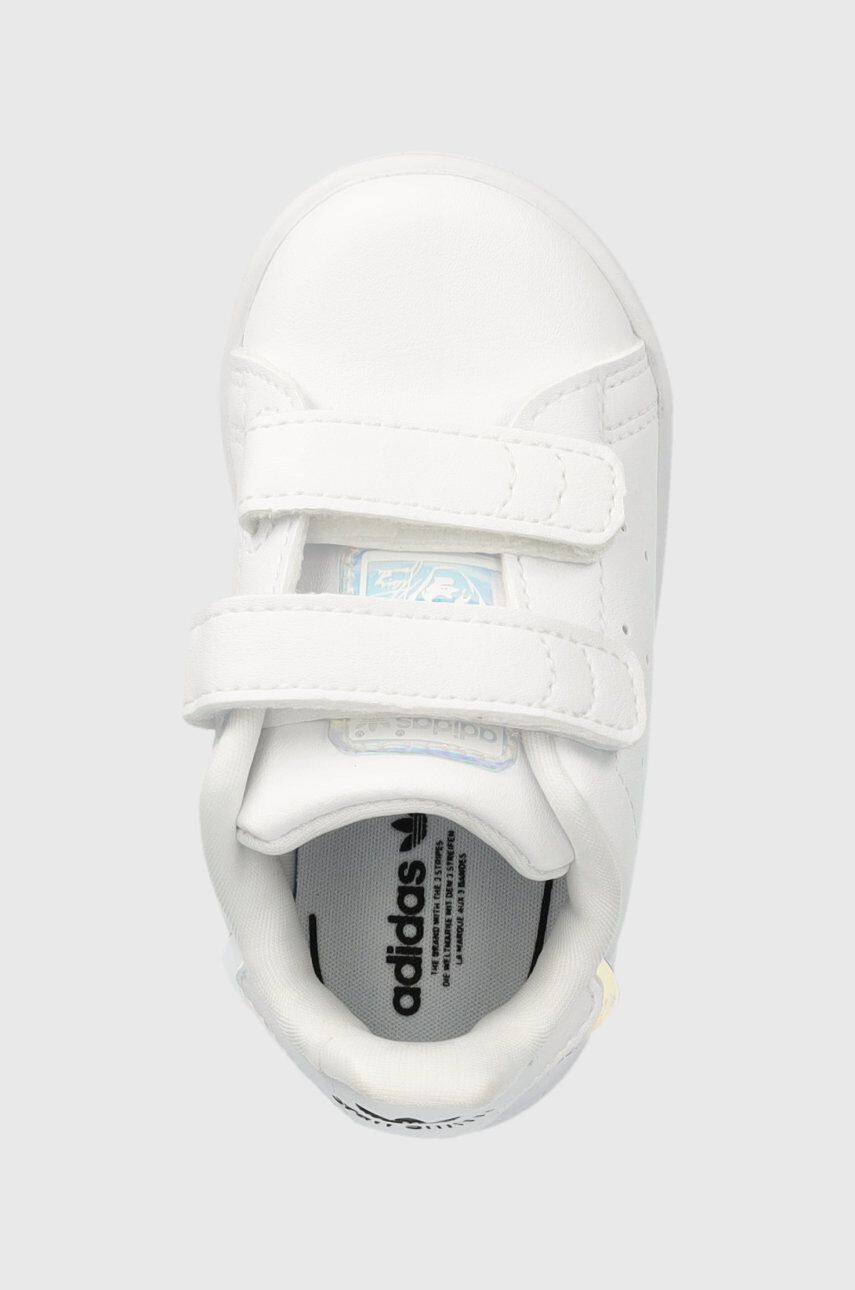 adidas Originals sneakers pentru copii Stan Smith Cf I culoarea alb - Pled.ro