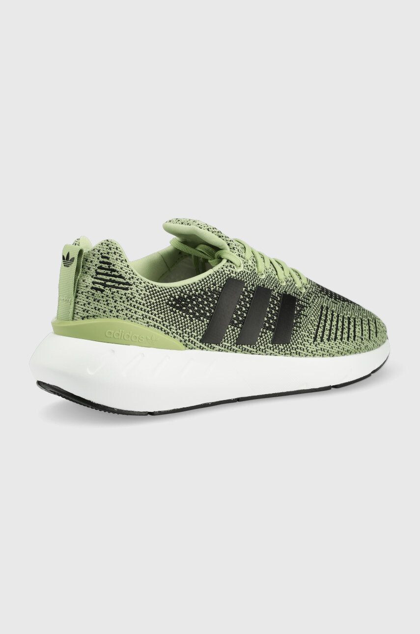 adidas Originals sneakers Swift Run GZ3505 culoarea verde GZ3505-MGLM/BLK - Pled.ro