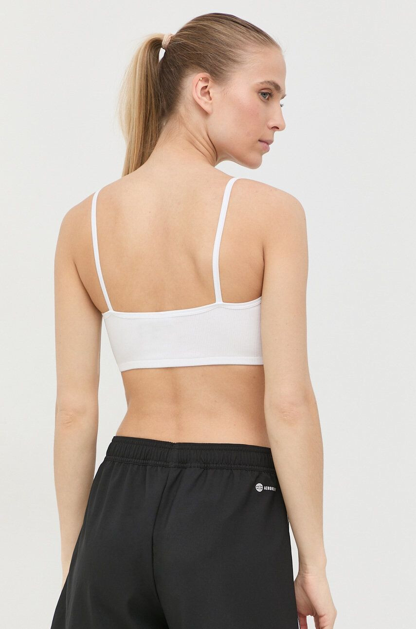 adidas Originals sutien culoarea alb HM2101-WHITE - Pled.ro