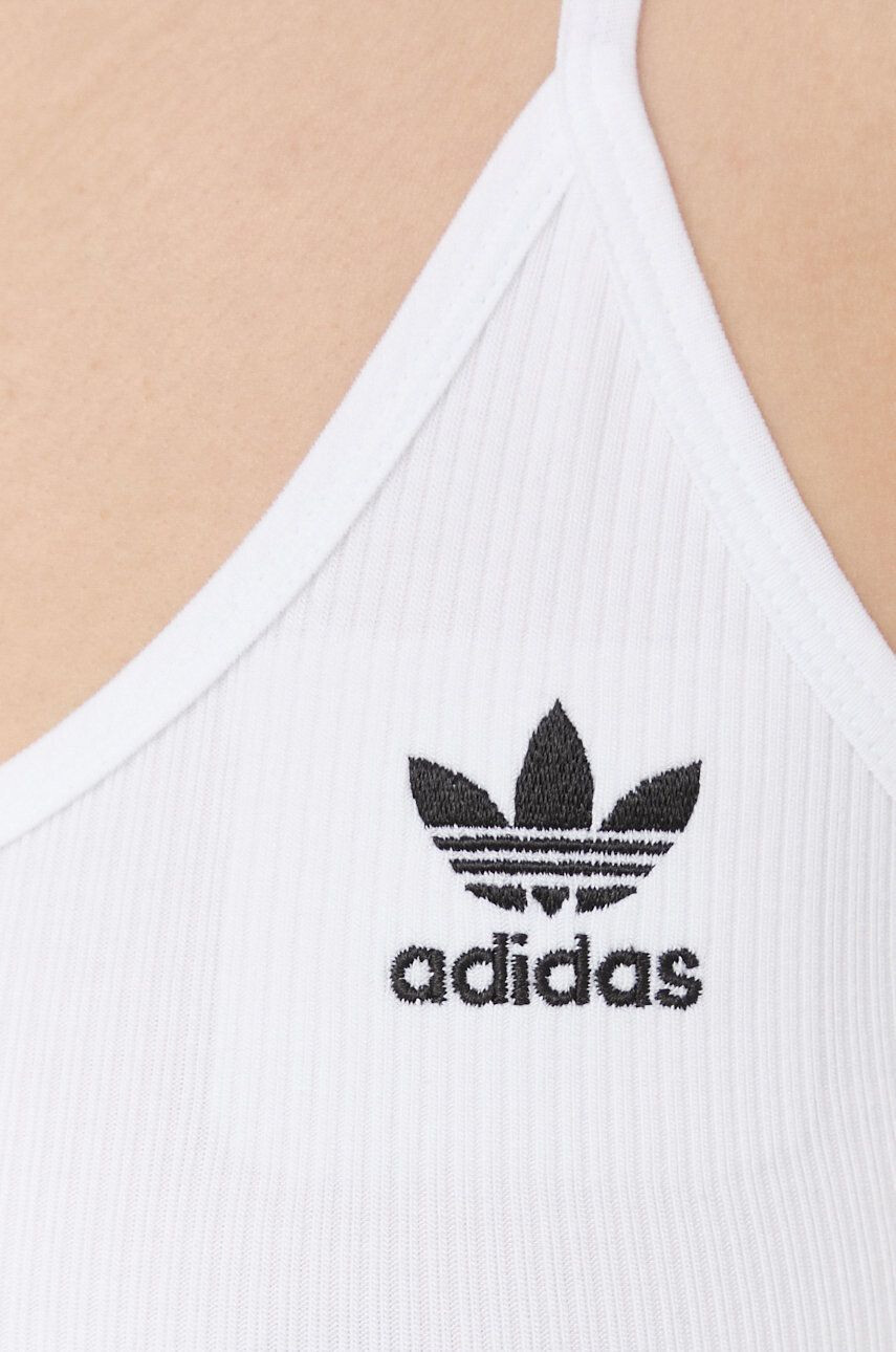 adidas Originals sutien culoarea alb HM2101-WHITE - Pled.ro