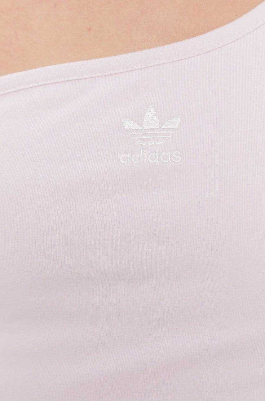 adidas Originals Top H56466 femei culoarea roz - Pled.ro