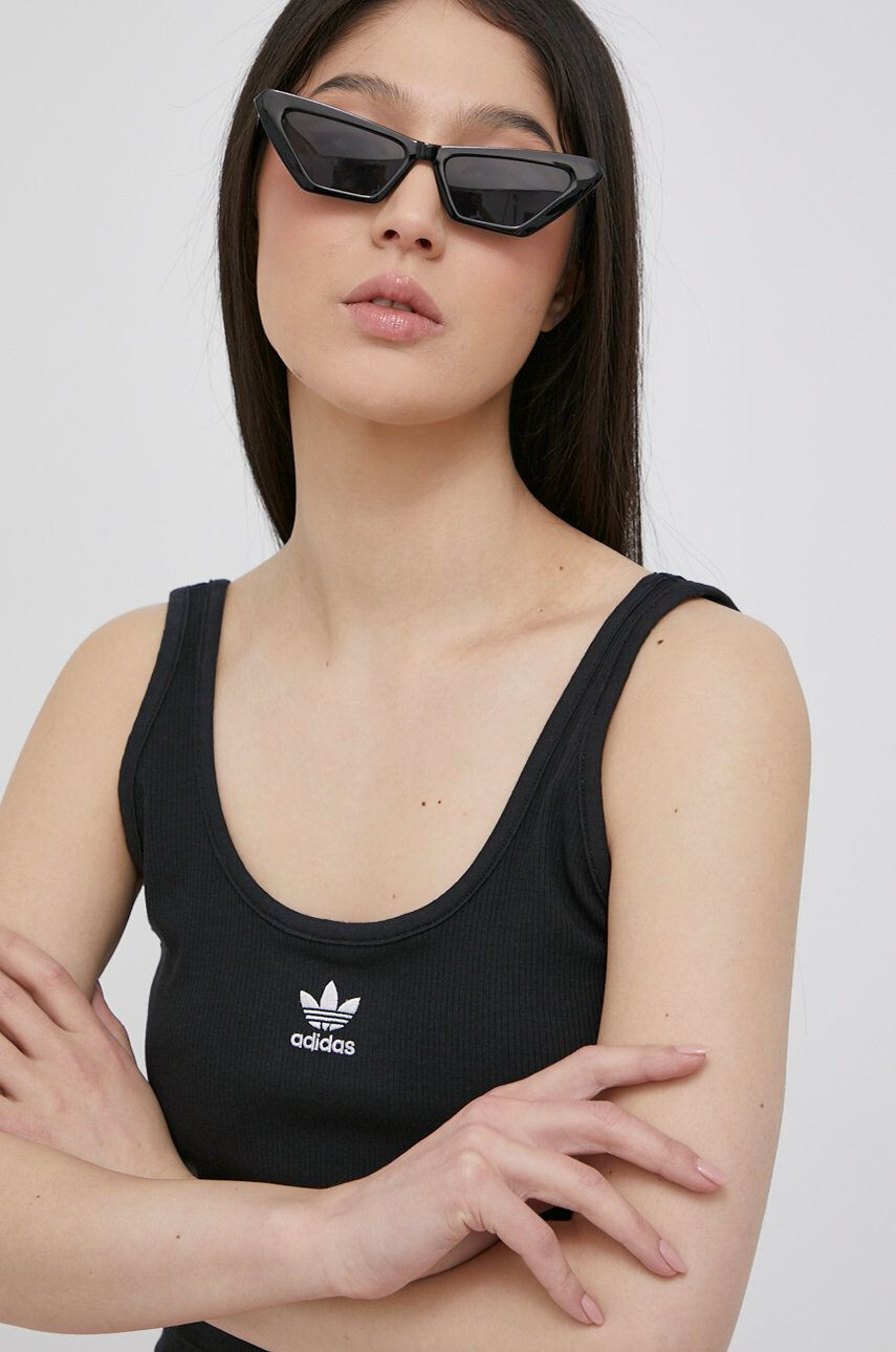 adidas Originals top HF3399 femei culoarea negru HF3399-BLACK - Pled.ro