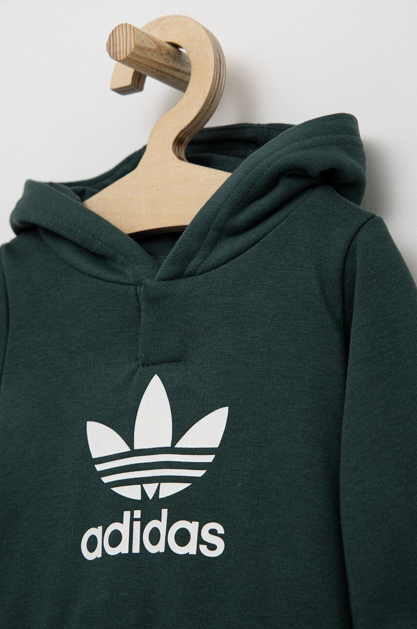 adidas Originals trening bebelusi culoarea verde - Pled.ro