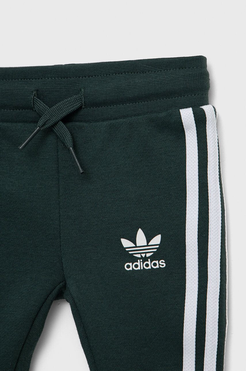 adidas Originals trening bebelusi culoarea verde - Pled.ro