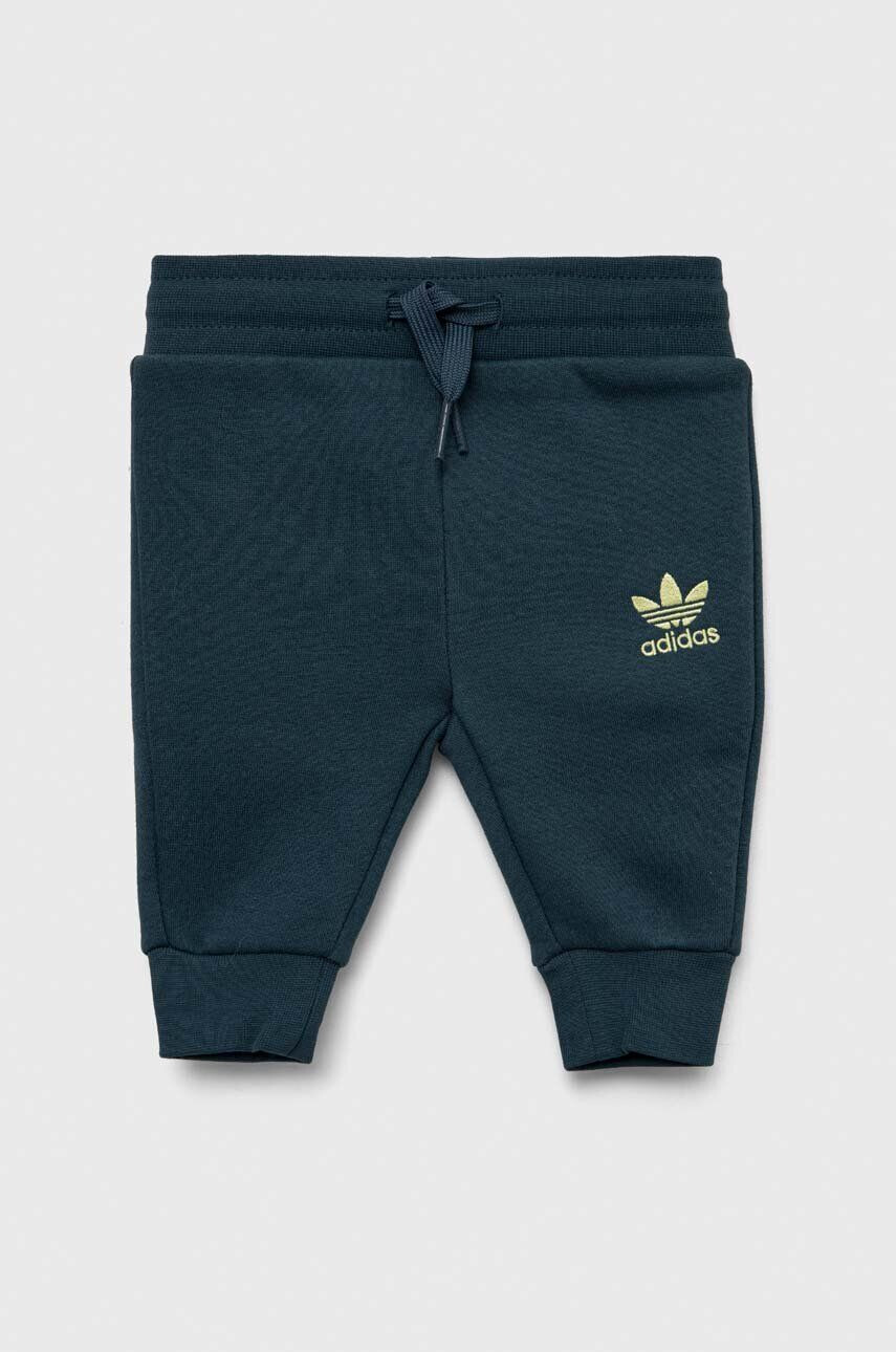 adidas Originals trening bebelusi culoarea verde - Pled.ro