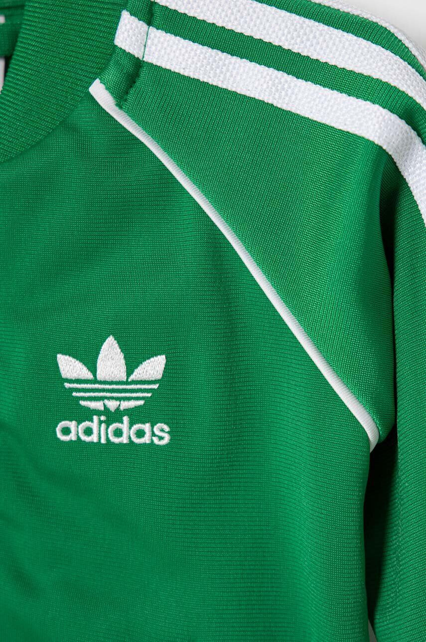 adidas Originals trening bebelusi culoarea verde - Pled.ro