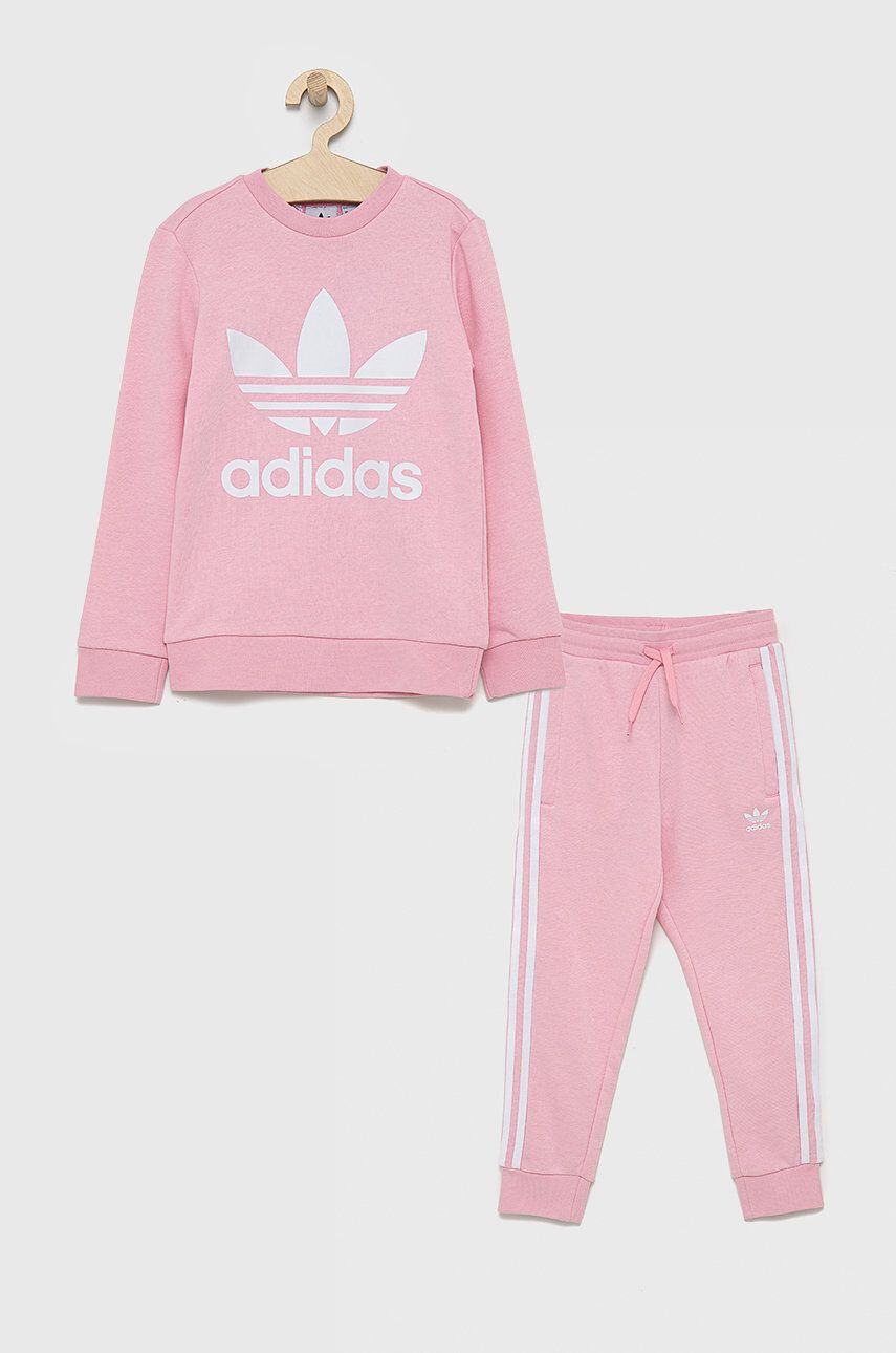 adidas Originals trening copii culoarea albastru marin - Pled.ro