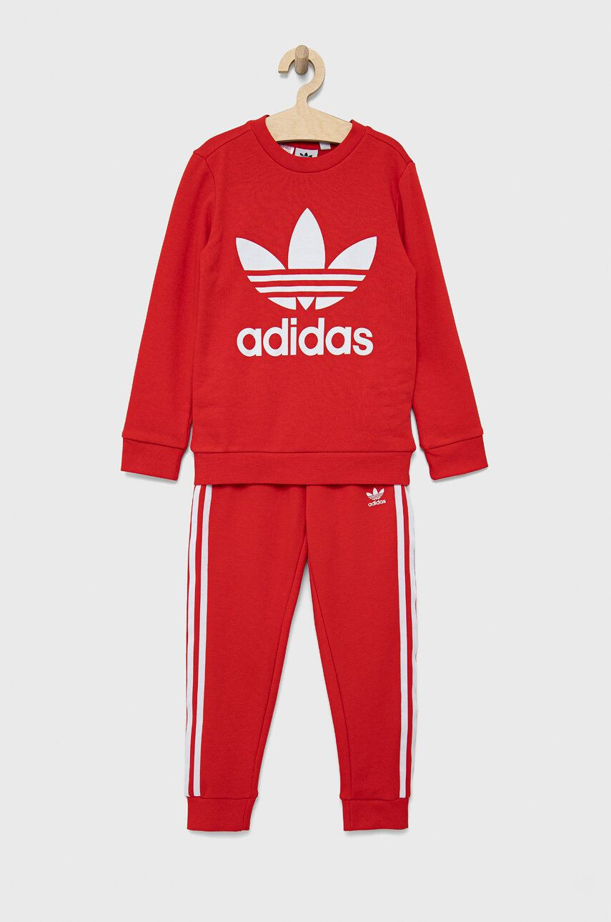 adidas Originals trening copii HC1994 culoarea rosu - Pled.ro