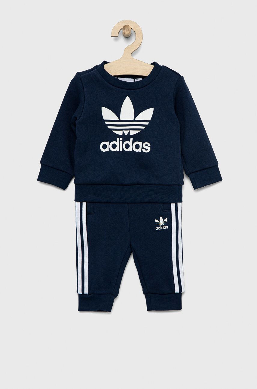 adidas Originals trening copii culoarea albastru marin - Pled.ro