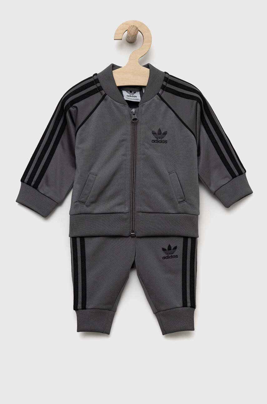 adidas Originals trening copii culoarea gri - Pled.ro