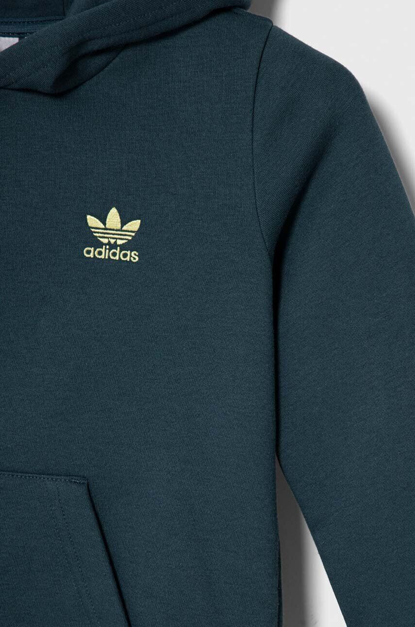 adidas Originals trening copii culoarea verde - Pled.ro