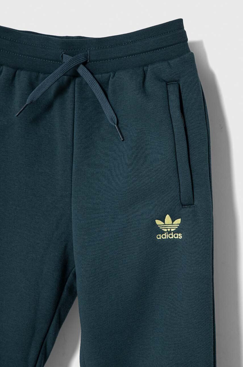 adidas Originals trening copii culoarea verde - Pled.ro