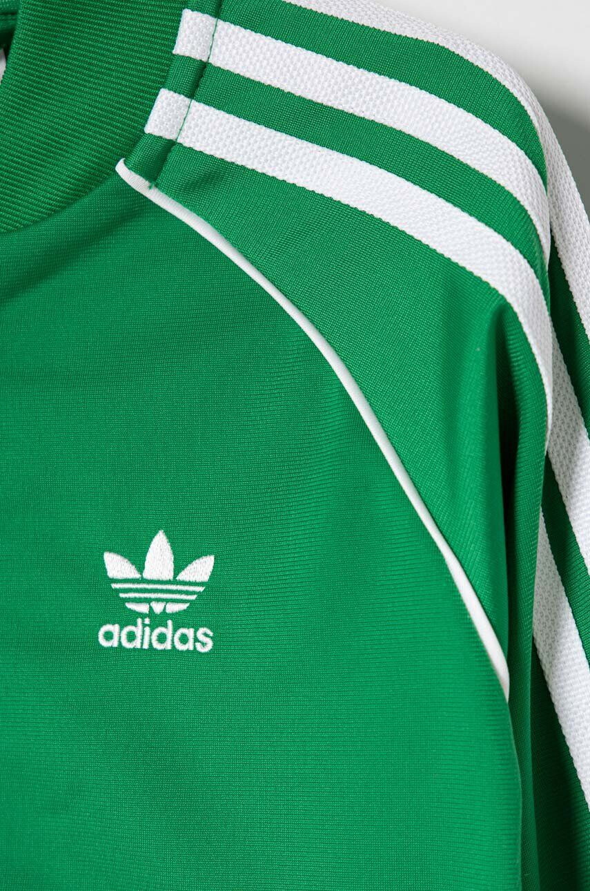 adidas Originals trening copii culoarea verde - Pled.ro