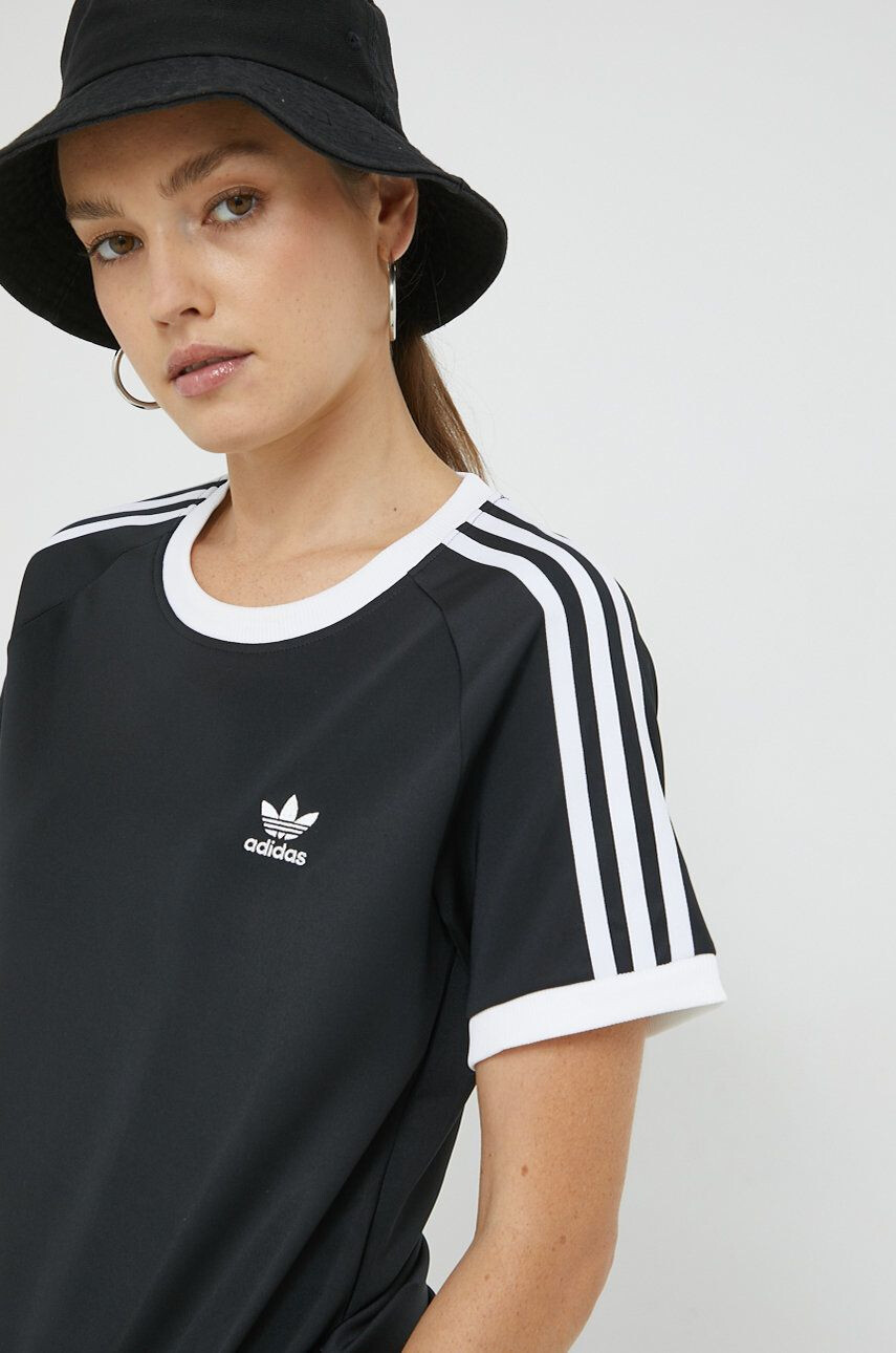 adidas Originals tricou femei culoarea negru - Pled.ro