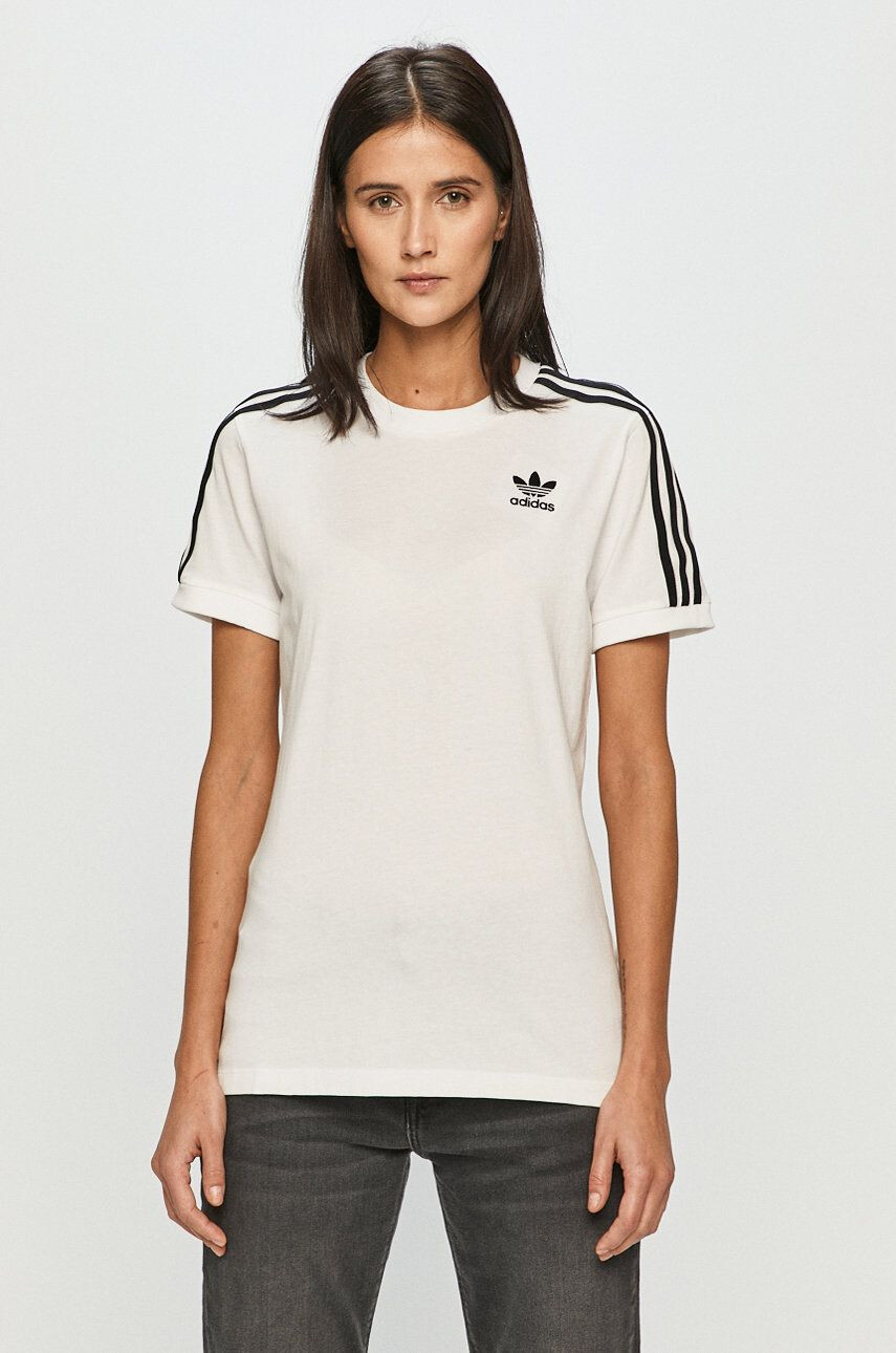 adidas Originals tricou GN2913 GN2913-WHITE - Pled.ro