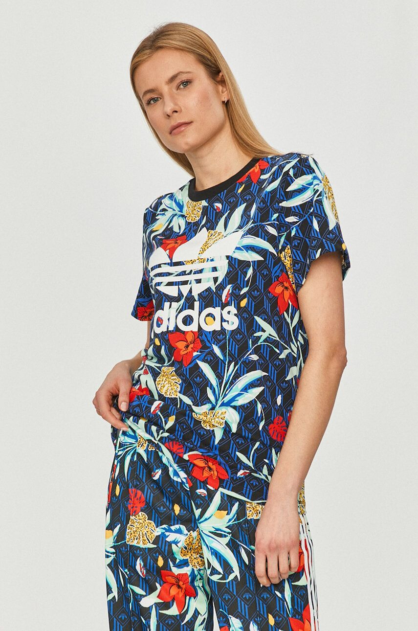 adidas Originals tricou femei culoarea negru - Pled.ro