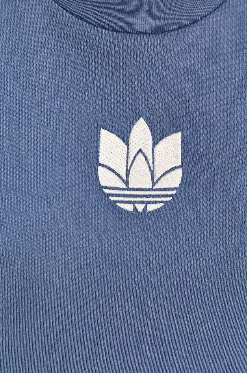 adidas Originals tricou femei culoarea bej - Pled.ro