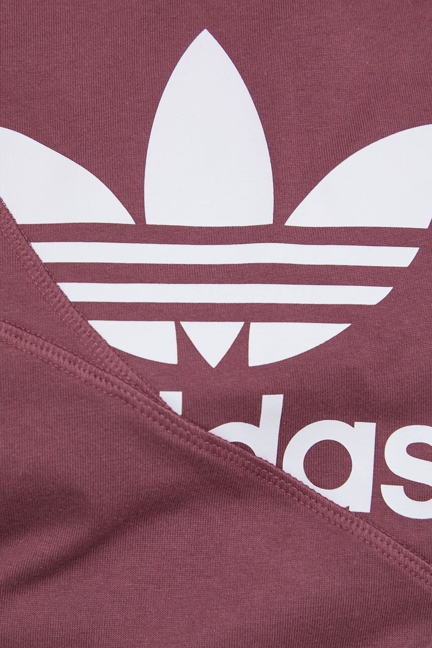 adidas Originals tricou Adicolor HC7044 femei culoarea violet - Pled.ro