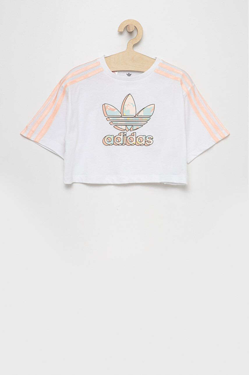 adidas Originals tricou de bumbac pentru copii - Pled.ro