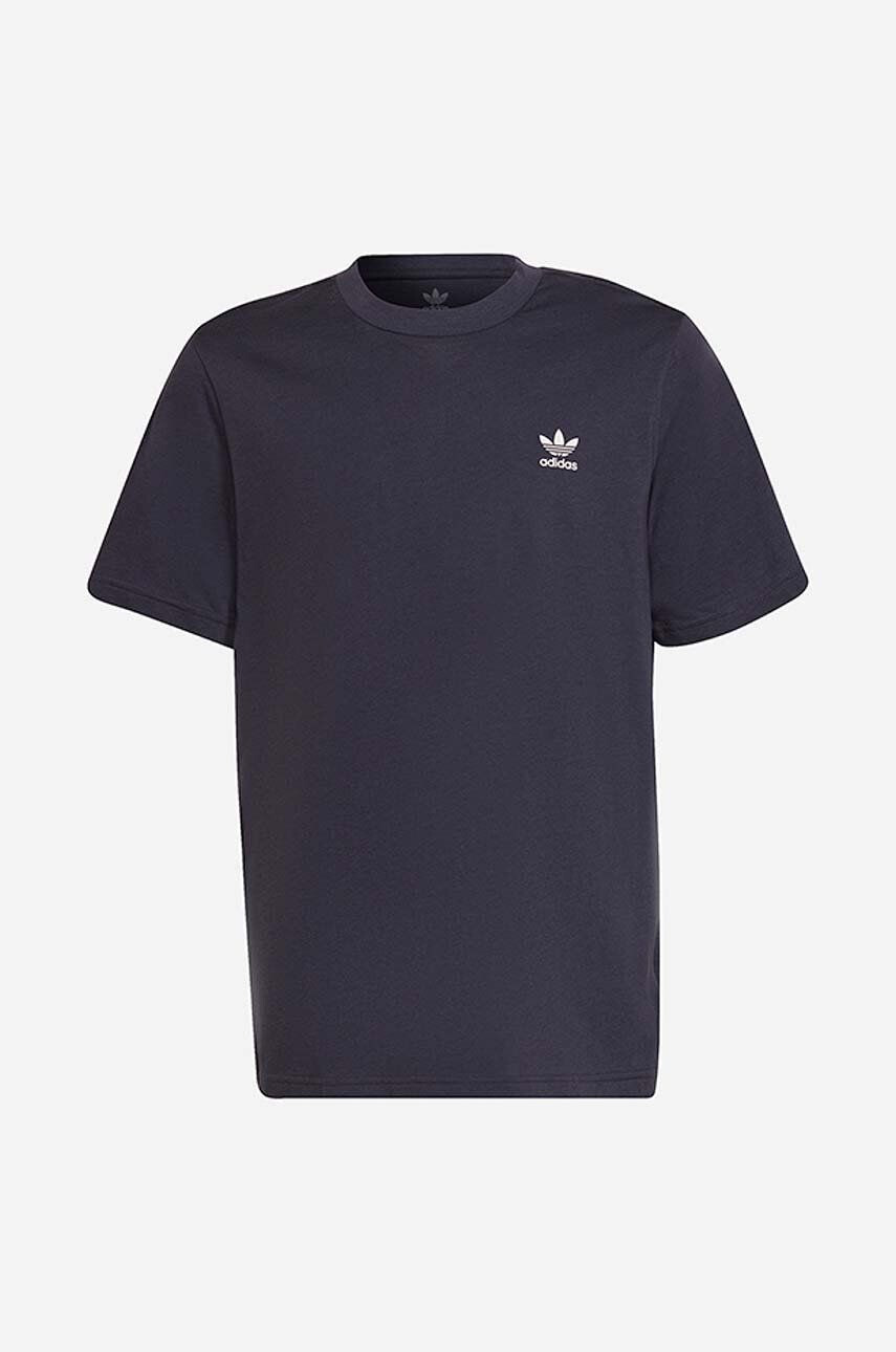 adidas Originals tricou de bumbac pentru copii culoarea albastru marin neted - Pled.ro