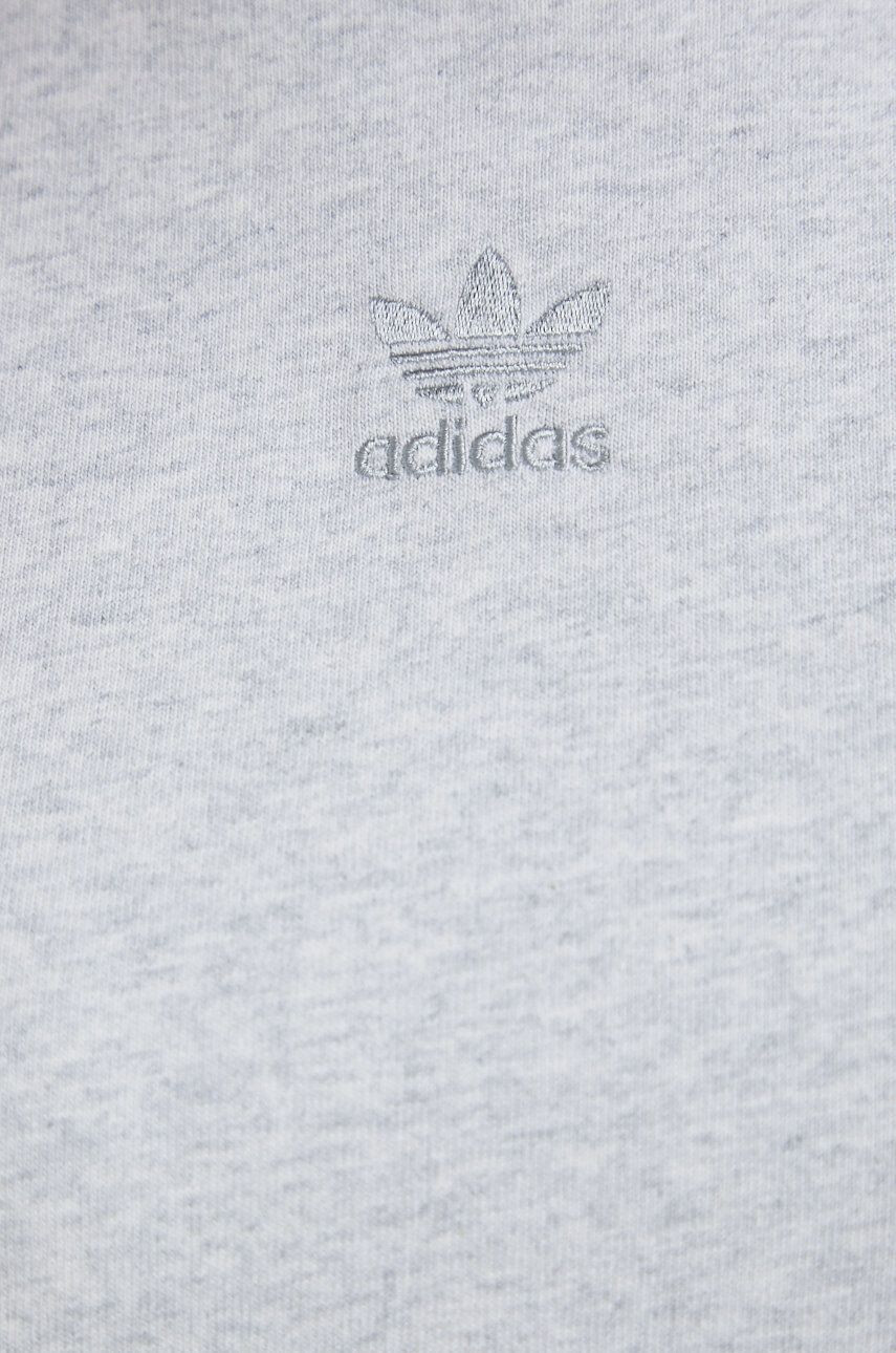 adidas Originals tricou din bumbac culoarea gri - Pled.ro