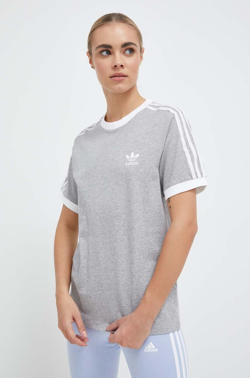 adidas Originals tricou din bumbac culoarea negru - Pled.ro