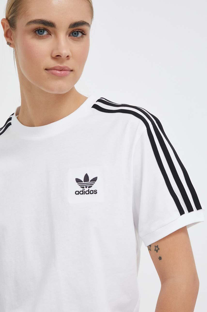 adidas Originals tricou din bumbac culoarea alb IB7410-WHITE - Pled.ro