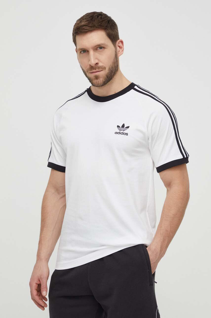 adidas Originals tricou din bumbac culoarea alb modelator IA4846-white - Pled.ro