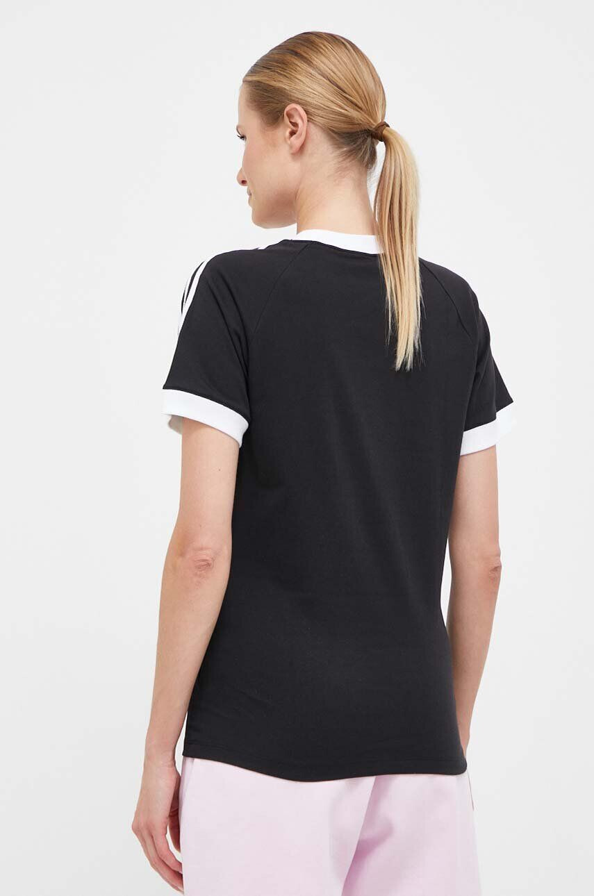 adidas Originals tricou din bumbac culoarea negru - Pled.ro