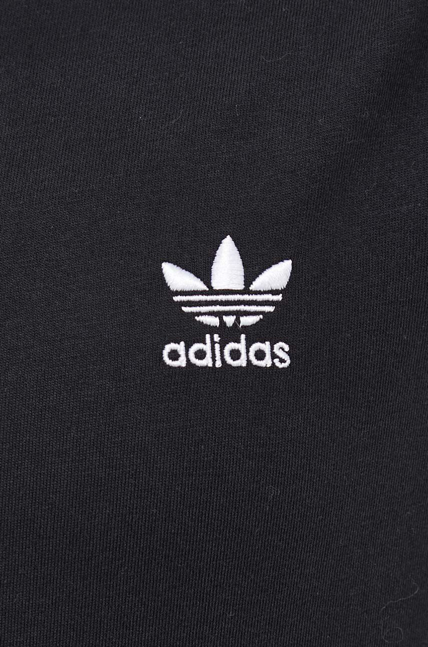 adidas Originals tricou din bumbac culoarea negru - Pled.ro