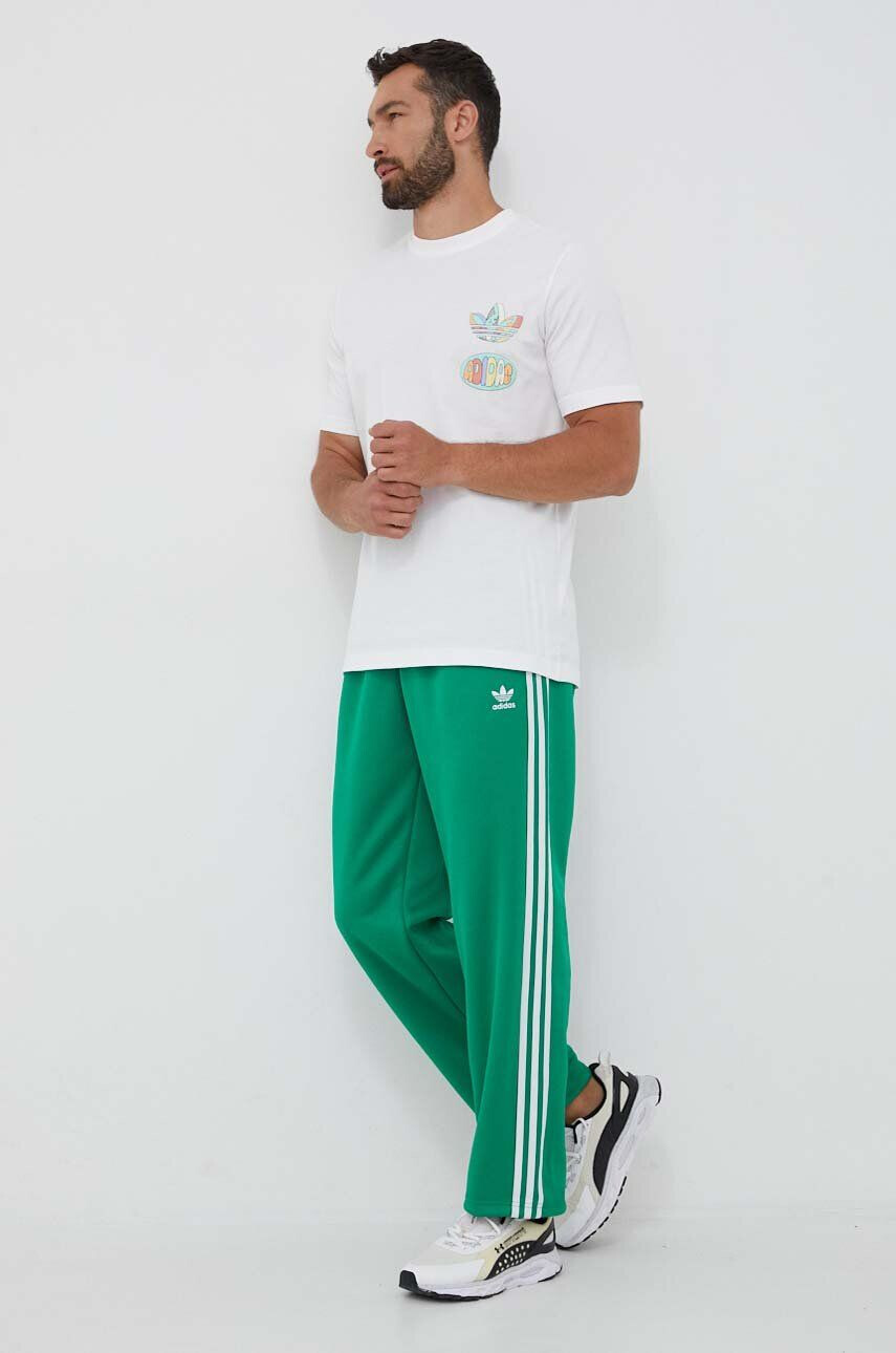 adidas Originals tricou din bumbac culoarea albastru marin - Pled.ro