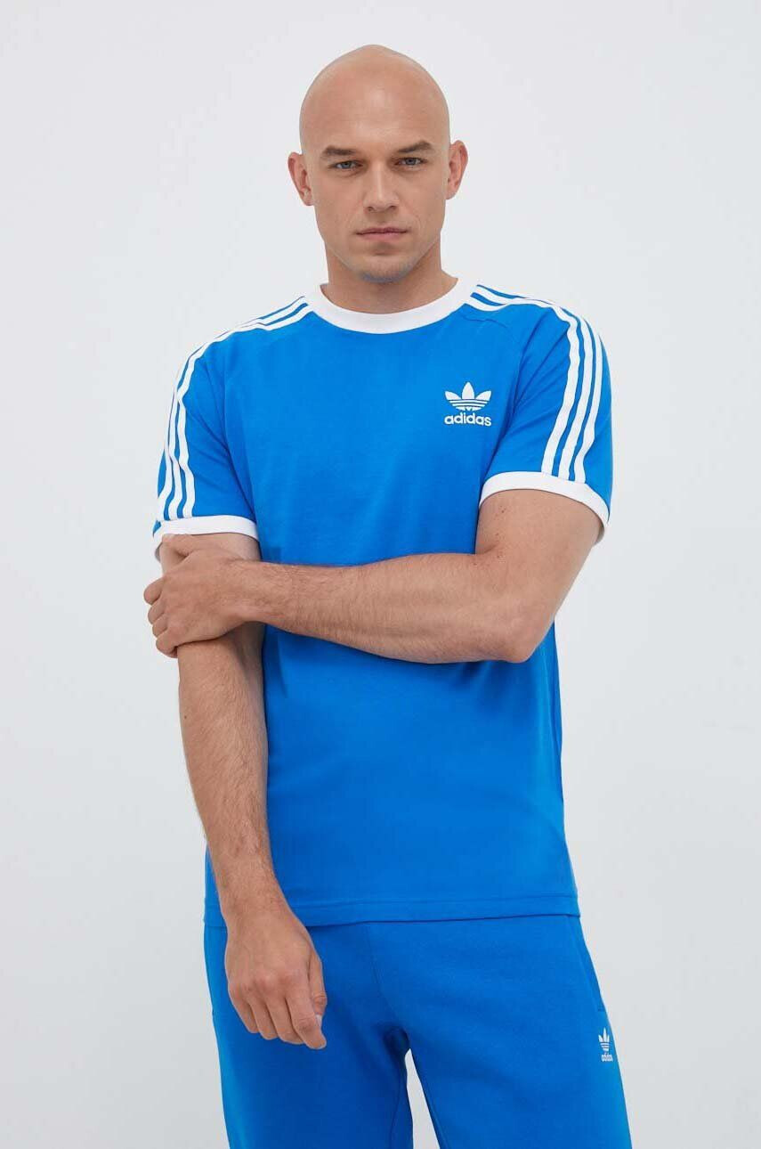 adidas Originals tricou din bumbac cu imprimeu - Pled.ro