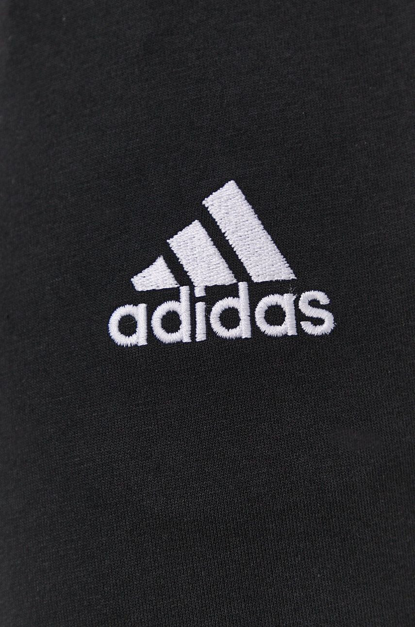 adidas Pantaloni GK9222 bărbați culoarea negru material neted - Pled.ro