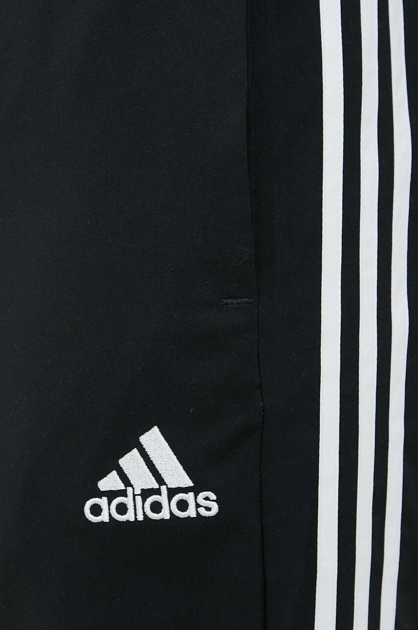 adidas pantaloni de antrenament barbati culoarea negru cu imprimeu - Pled.ro