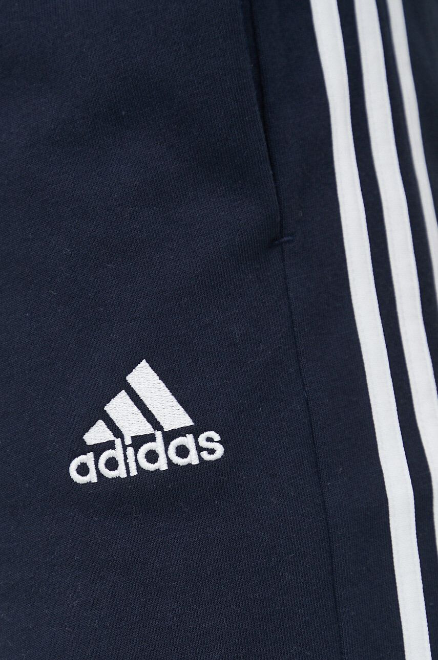 adidas pantaloni scurti barbati culoarea albastru marin - Pled.ro