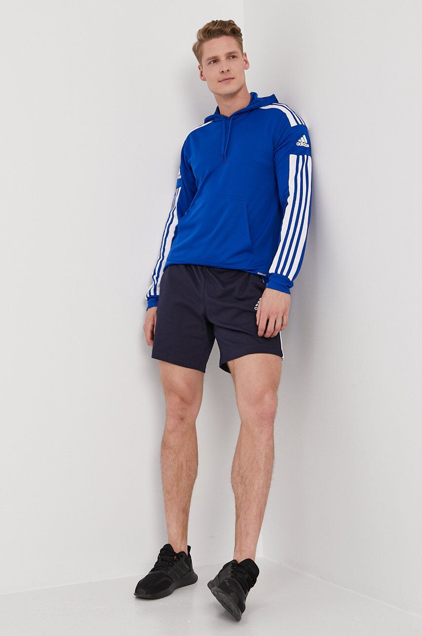 adidas Pantaloni scurți GK9989 bărbați culoarea albastru marin - Pled.ro