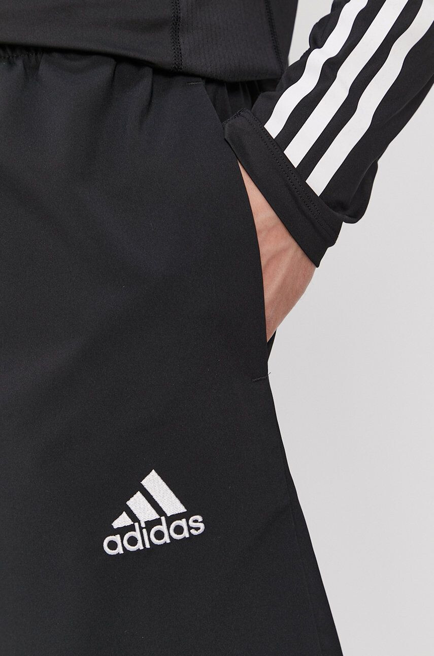 adidas pantaloni scurti barbati culoarea negru - Pled.ro