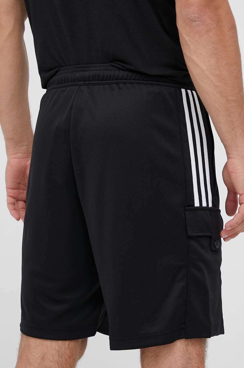 adidas pantaloni scurti barbati culoarea negru - Pled.ro