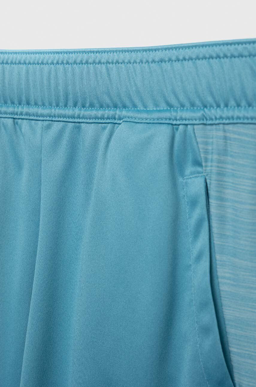 adidas pantaloni scurti copii B TI HEATH culoarea turcoaz talie reglabila - Pled.ro