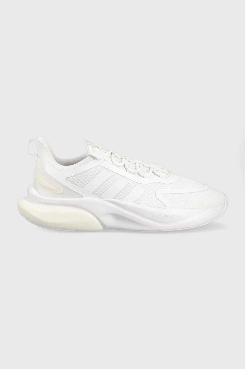 adidas pantofi de alergat AlphaBounce + culoarea alb - Pled.ro