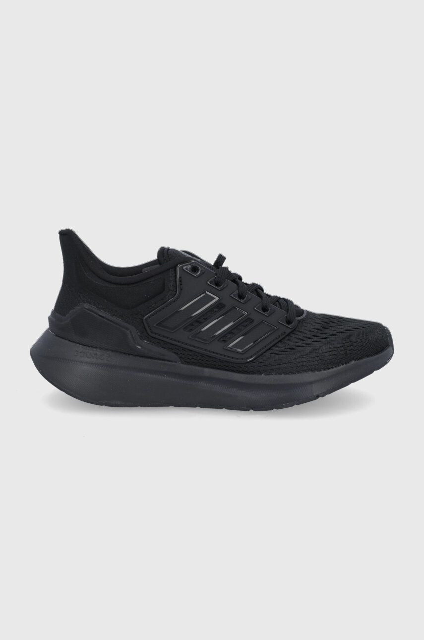 adidas Pantofi EQ21 Run H00545 culoarea negru cu toc plat - Pled.ro