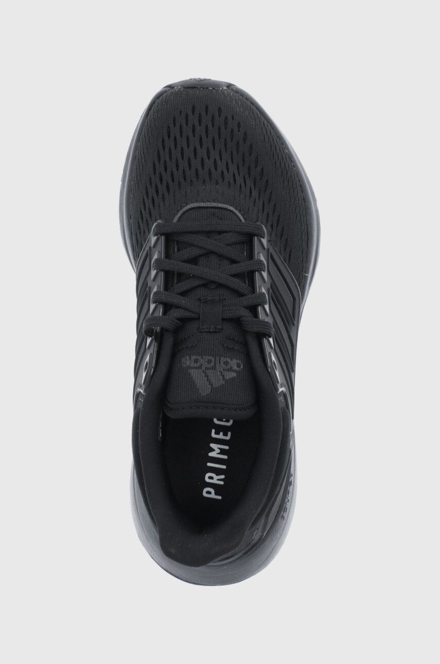 adidas Pantofi EQ21 Run H00545 culoarea negru cu toc plat - Pled.ro