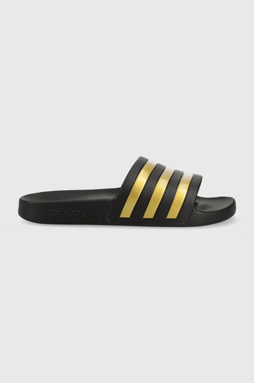 adidas papuci femei culoarea negru - Pled.ro