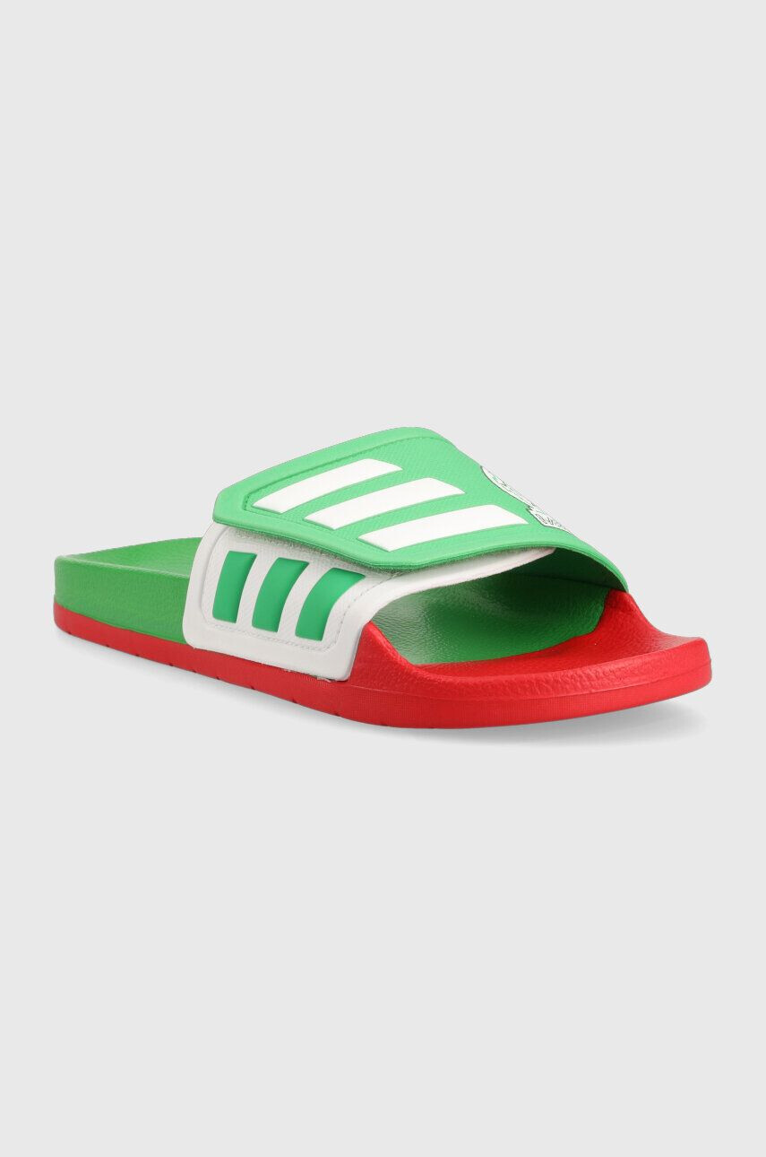 adidas papuci culoarea alb - Pled.ro