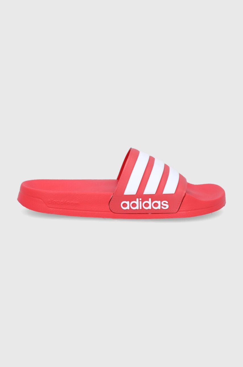 adidas papuci Adilette culoarea portocaliu - Pled.ro