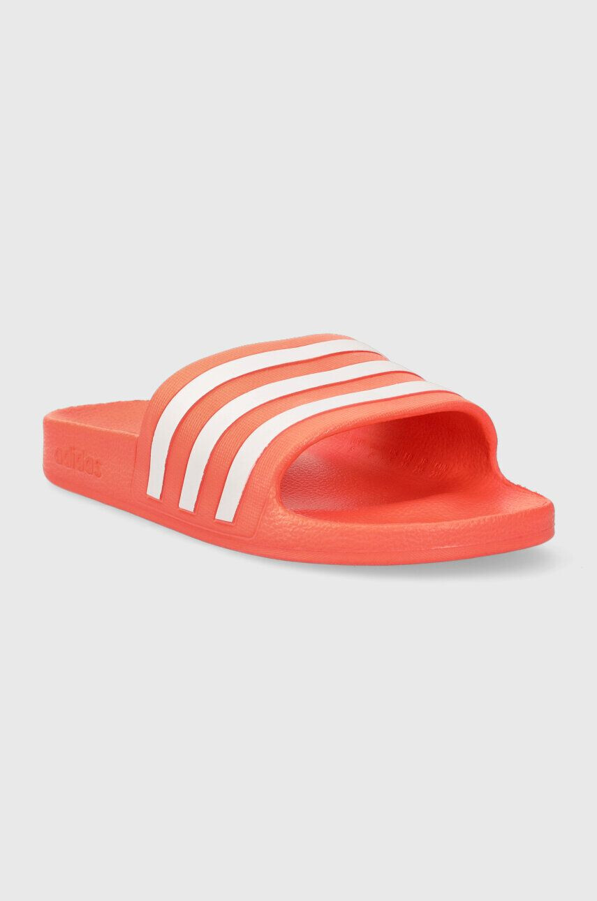 adidas papuci Adilette culoarea portocaliu - Pled.ro