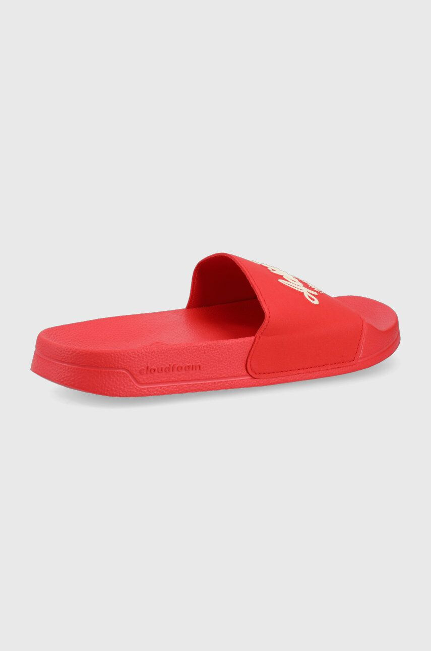 adidas papuci Adilette GW8751 femei culoarea rosu - Pled.ro