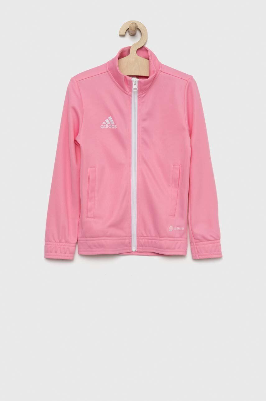 adidas Performance bluza copii ENT22 TK JKTY culoarea roz neted - Pled.ro